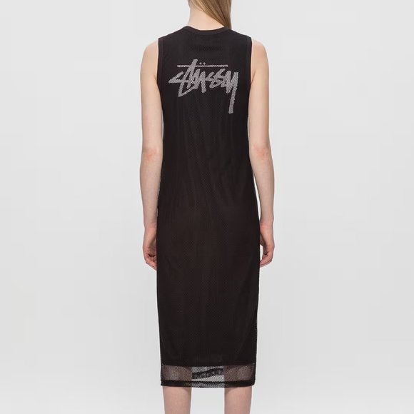 Stussy Dresses & Skirts - Stüssy Redondo Mesh Dress. Black/White. Size M